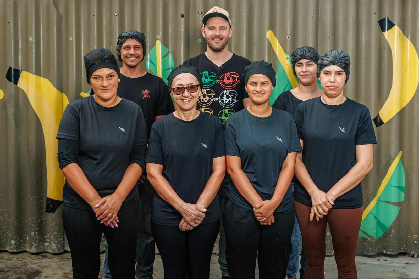 Het Bananinhas-team in Eldorado